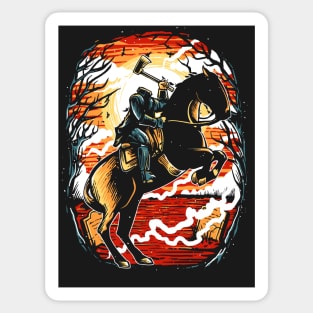 Headless Horseman Sticker